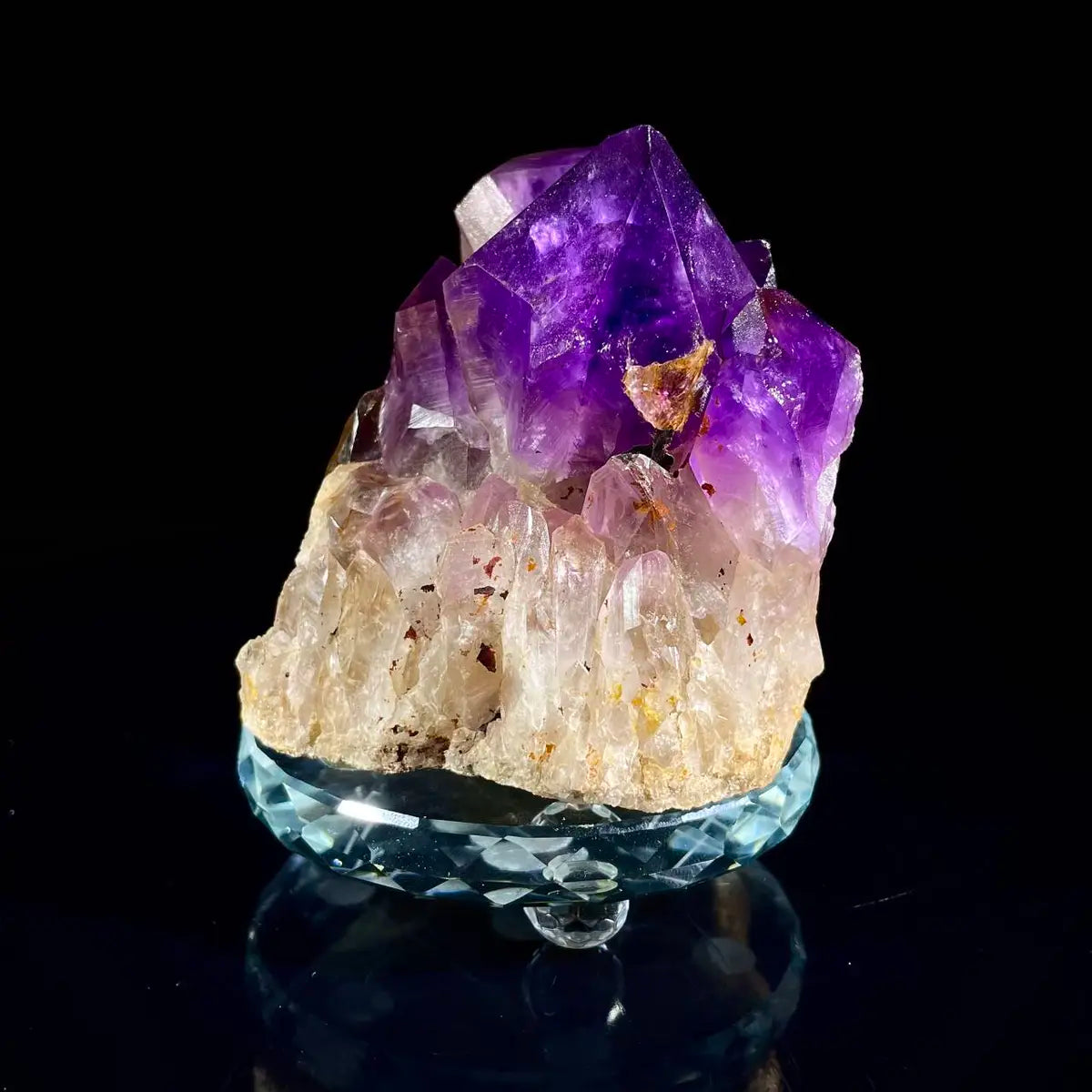 Natural Congo Dogtooth Amethyst Specimen | Congo | 1000 g | 9.5*9*8 cm