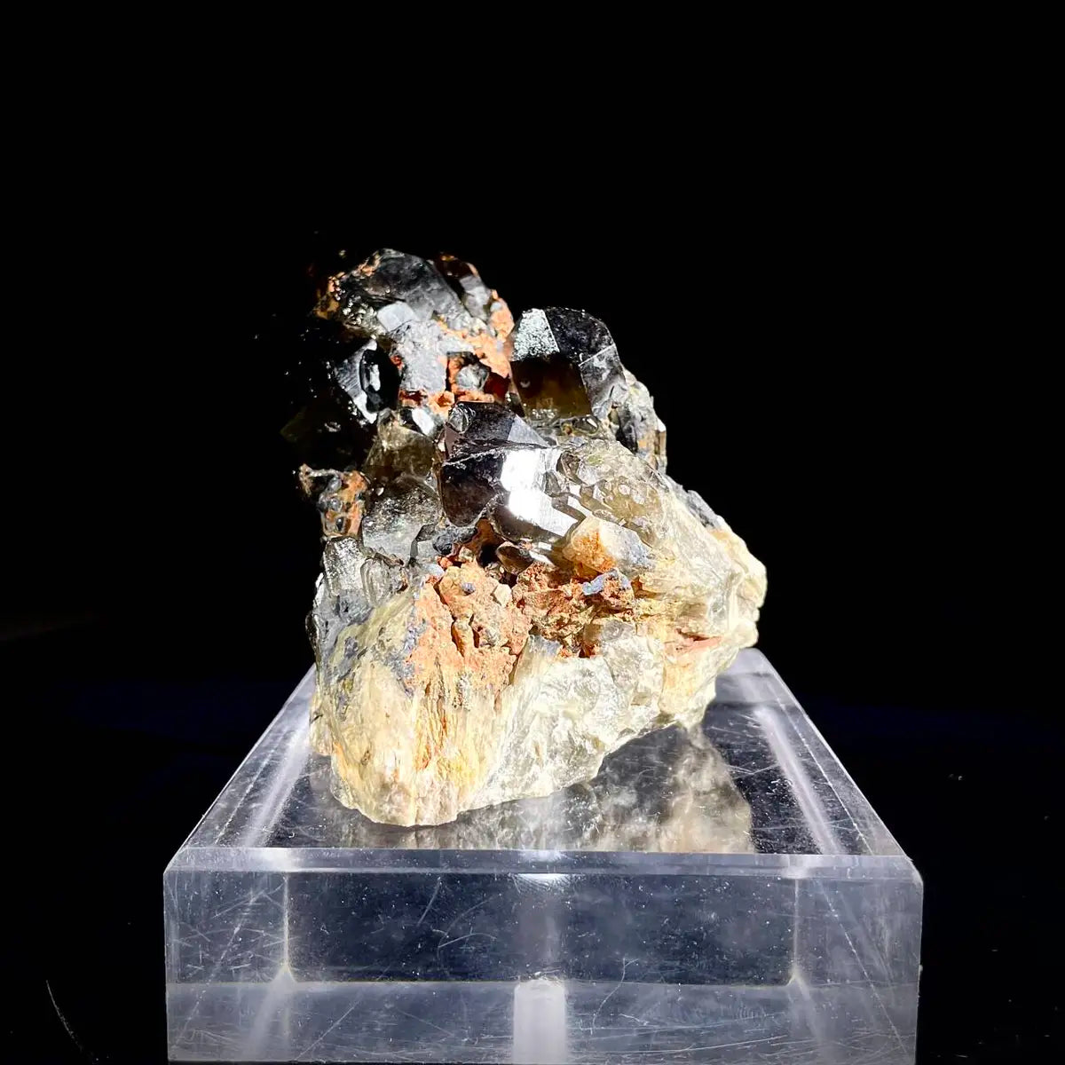 Natural Black Quartz Crystal Specimen | 770 g | 10.5*8*9 cm | Quartz Minerals | Brazil/Madagascar