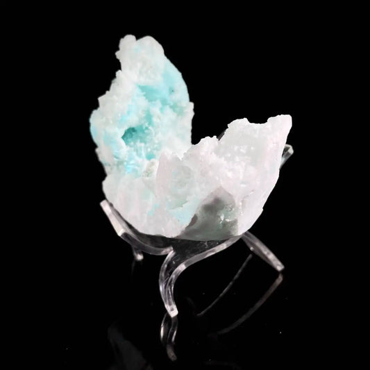Natural Blue Aragonite Specimen-Guizhou,China- 330 g- 12*8*4.5 cm