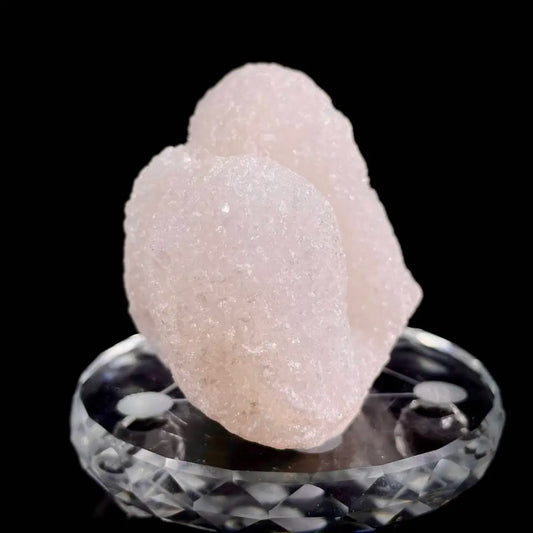 Natural Indian Apophyllite Crystal Cluster | India |320g | 7.5× 7 × 5.5cm | Quartz & Carbonate Mineral Specimen | Uruguay