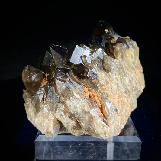 Natural Morion/Smoky Quartz Crystal Specimen | 2290 g | 16.5*15*10 cm | Quartz Minerals | Madagascar