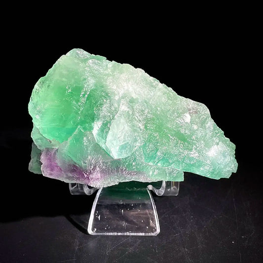 Natural Green Fluorite Crystal Specimen | Hunan, China | 260g | 8.5*5.5*5cm