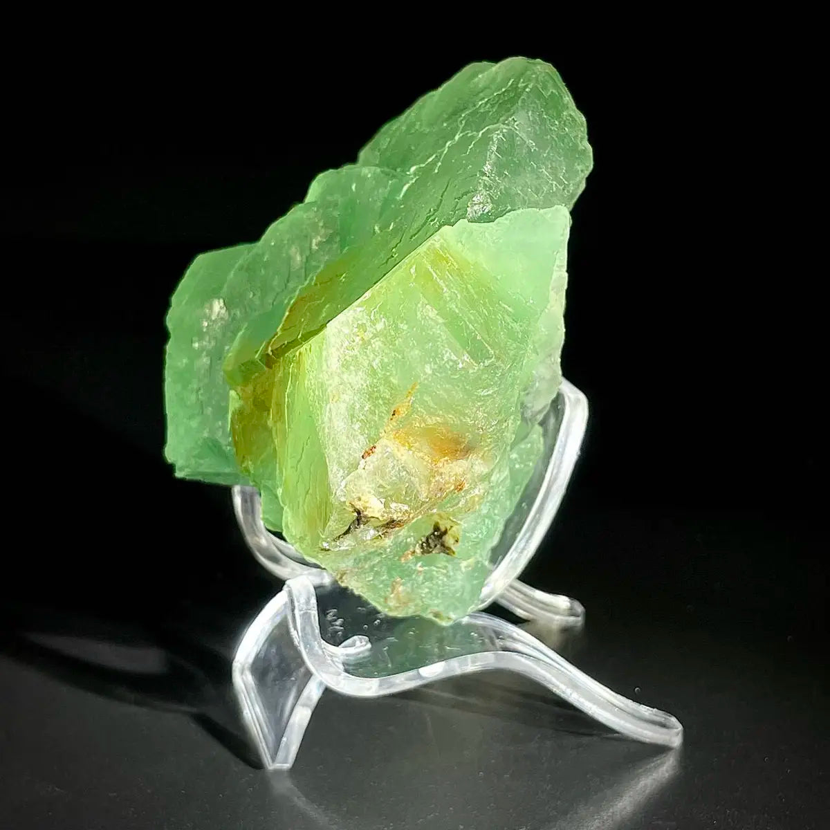 Natural Green Fluorite Crystal Specimen | Hunan, China | 380g | 10*7*5cm