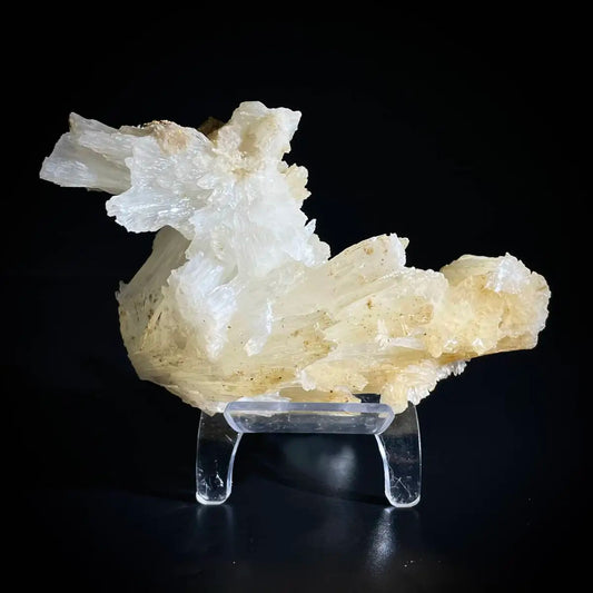 Guizhou White Aragonite/White Veined Natura l Stone Specimen |14×8×7 cm|340g