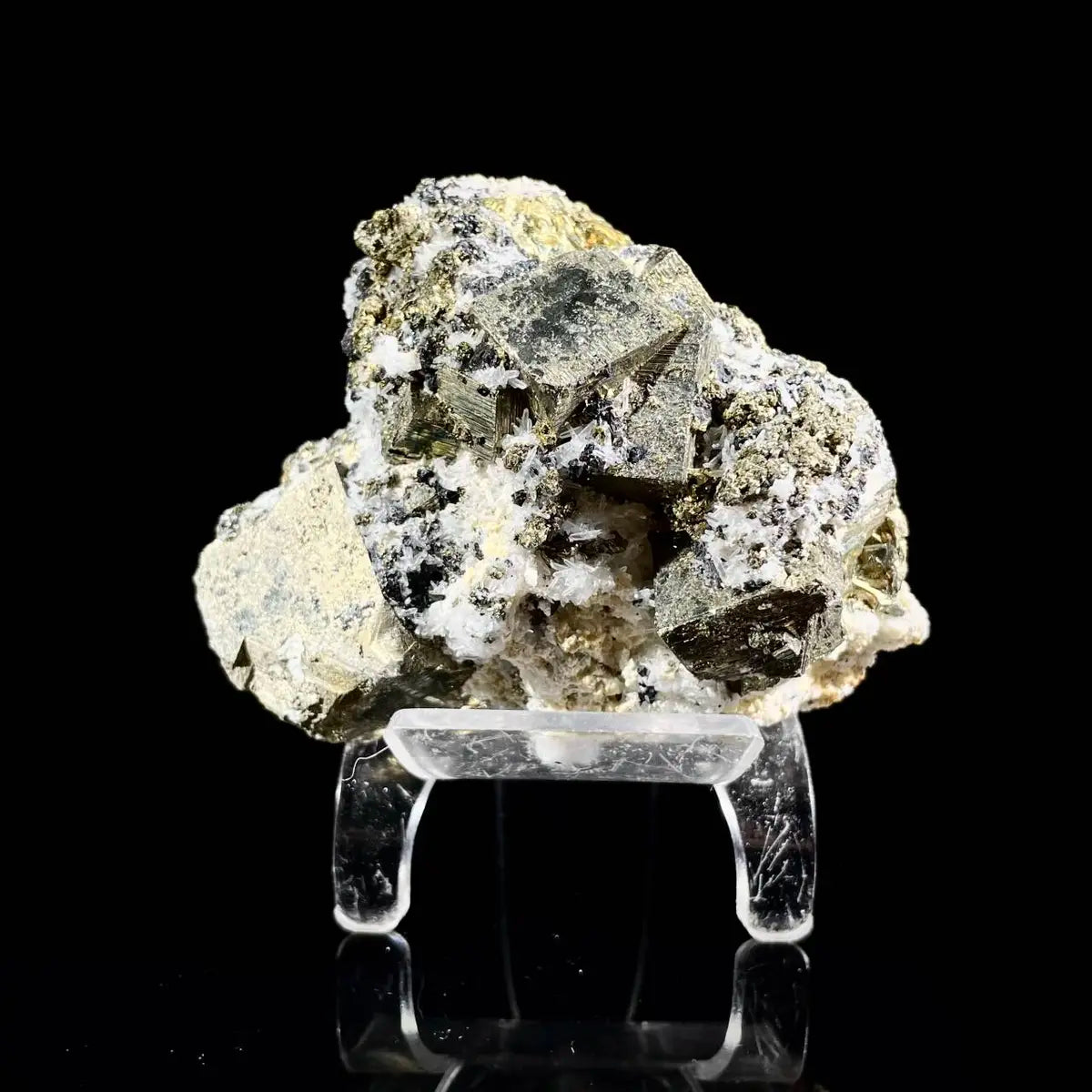 Natural Peruvian Chalcopyrite Mineral Specimen | 400 g | 8.5*7.5*5.5 cm | Sulfide Minerals | Peru