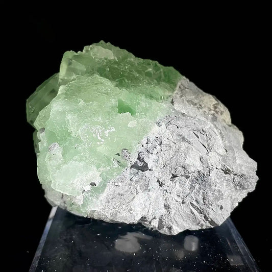 Natural Green Fluorite Crystal Specimen | Hunan, China | 1120g | 13*9.5*11cm