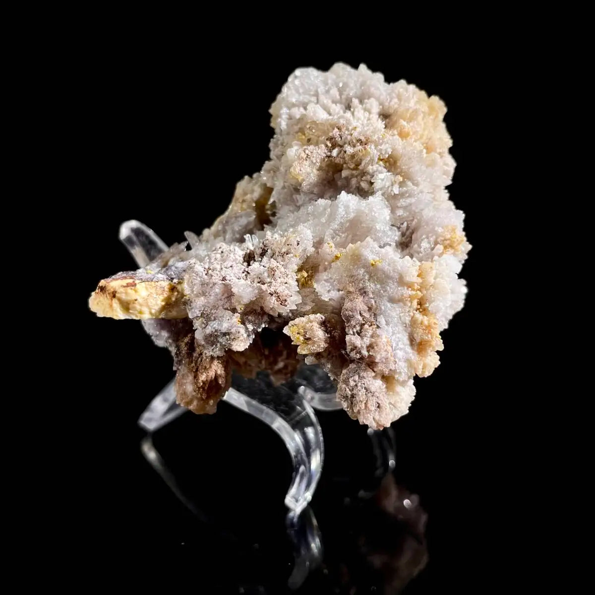 Natural Creedite with Selenite – Guizhou, China – 120 g – 7.5*6*6 cm