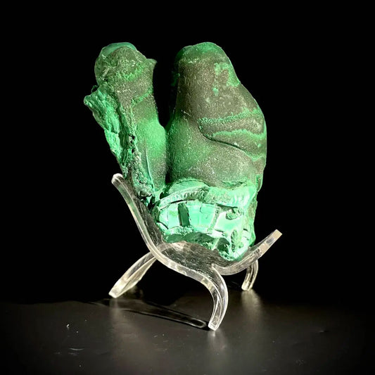 Natural Stalactitic Malachite Specimen | Katanga, DR Congo | 310 g | 8.5*5*4.5 cm