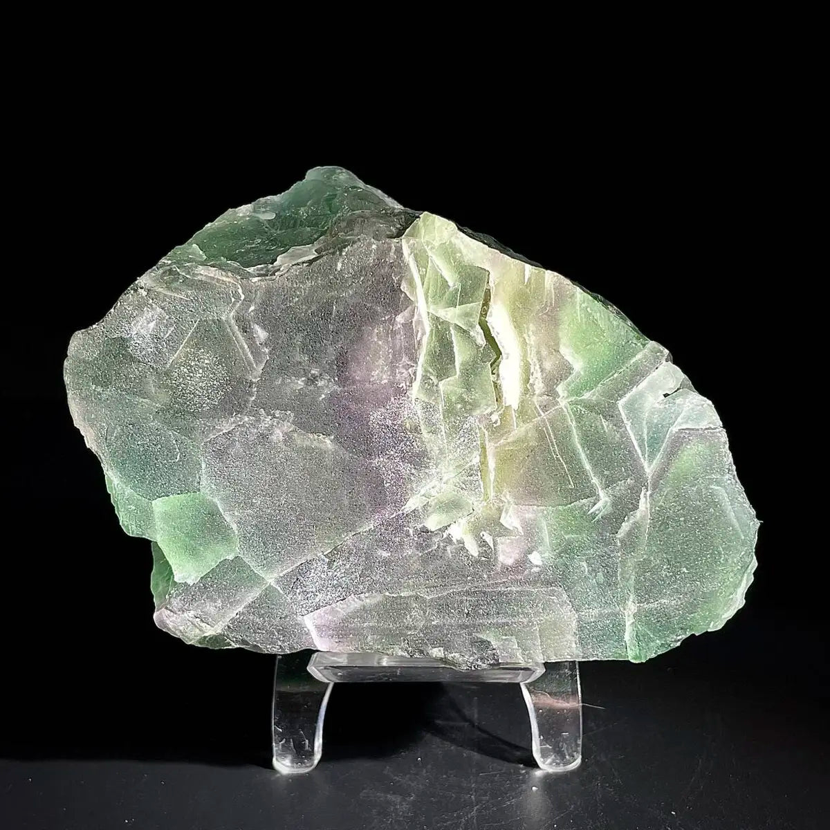 Natural Green Fluorite Crystal Specimen | Hunan, China | 990g | 11*8.5*7.5cm