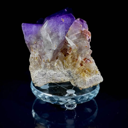 Natural Congo Dogtooth Amethyst Specimen | Congo | 860 g | 10*8*9 cm