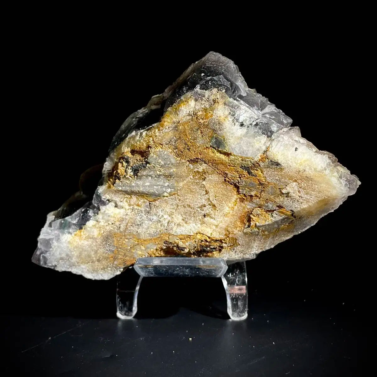 Natural  Octahedral Sugar Fluorite | Zhejiang, China | 290g |10.5*4*7cm