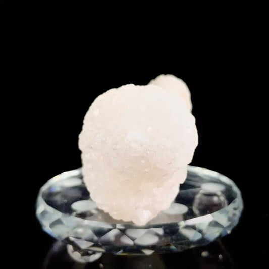 Natural Indian Apophyllite Crystal Cluster | India |310g | 12× 5.5 × 4.5 cm | Quartz & Carbonate Mineral Specimen | Uruguay