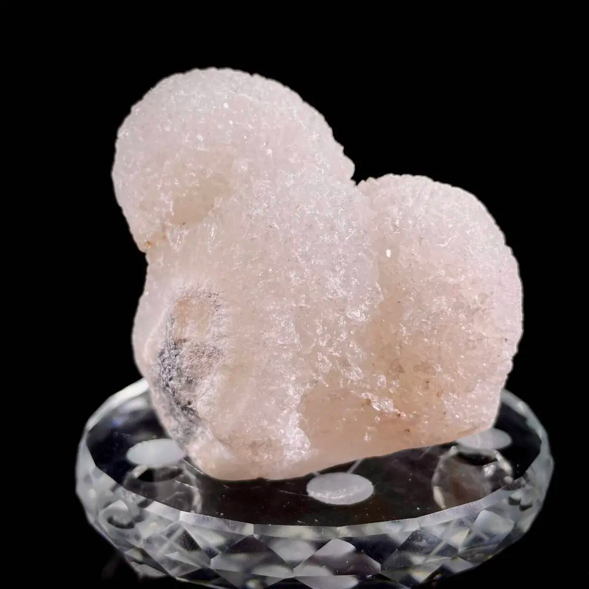 Natural Indian Apophyllite Crystal Cluster | India |320g | 7.5× 7 × 5.5cm | Quartz & Carbonate Mineral Specimen | Uruguay