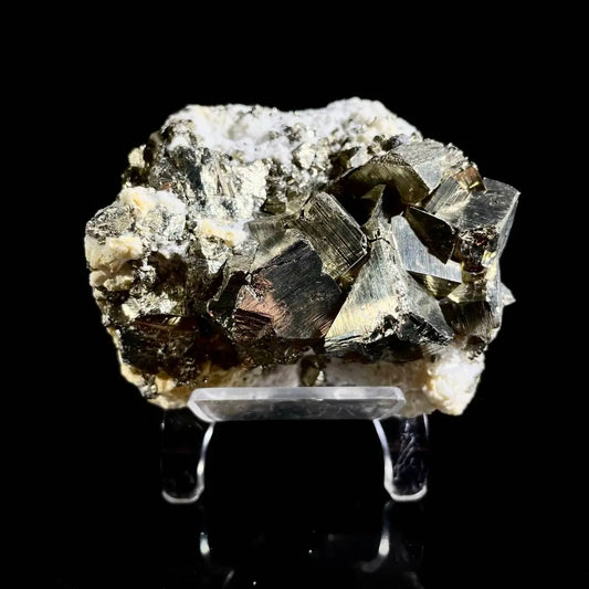 Natural Peruvian Chalcopyrite Mineral Specimen | 540 g | 8*7*5.5 cm | Sulfide Minerals | Peru
