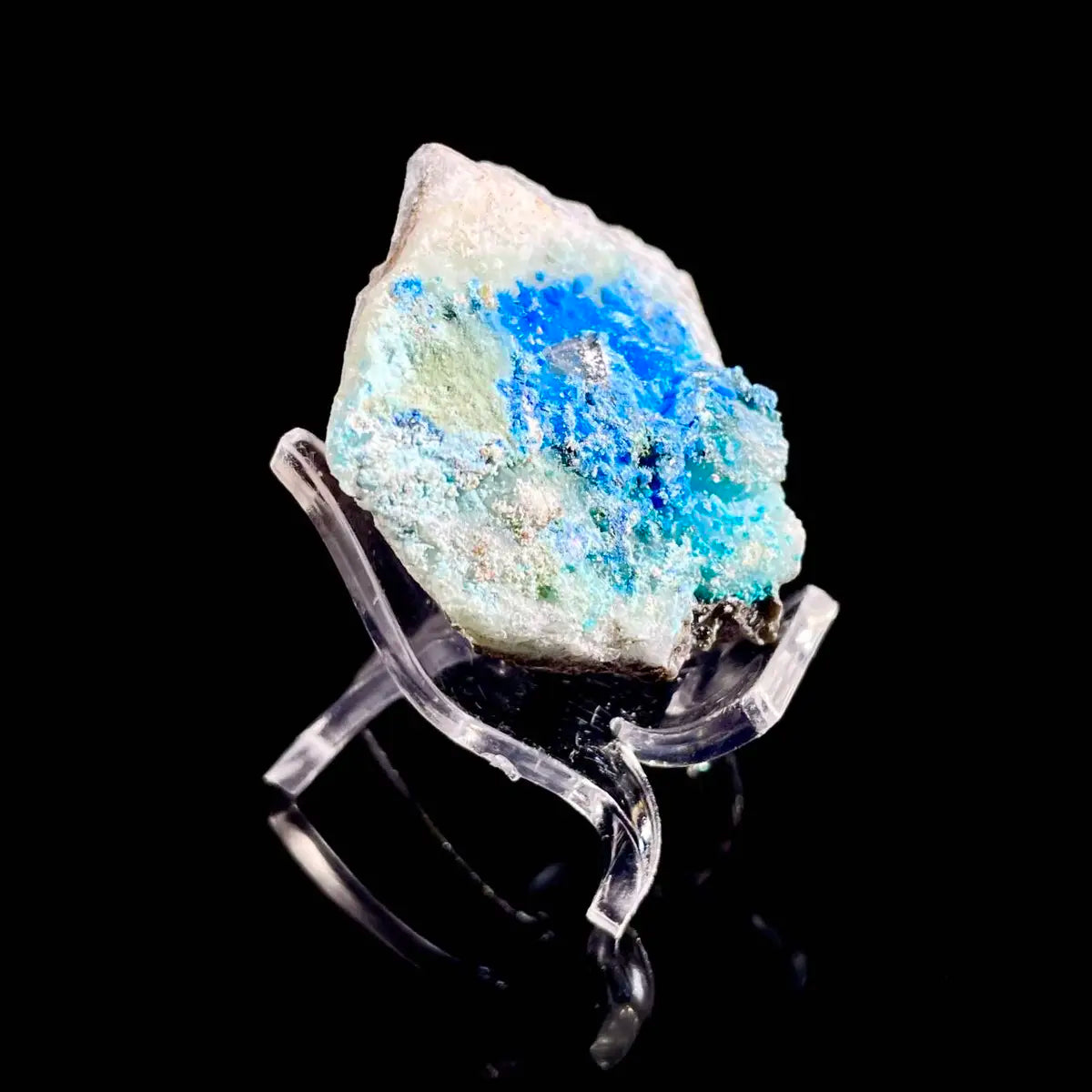 Natural Cyanotrichite Mineral Specimen | 30 g | 4*3*1 cm | Cyanotrichite Minerals | Morocco/DRC