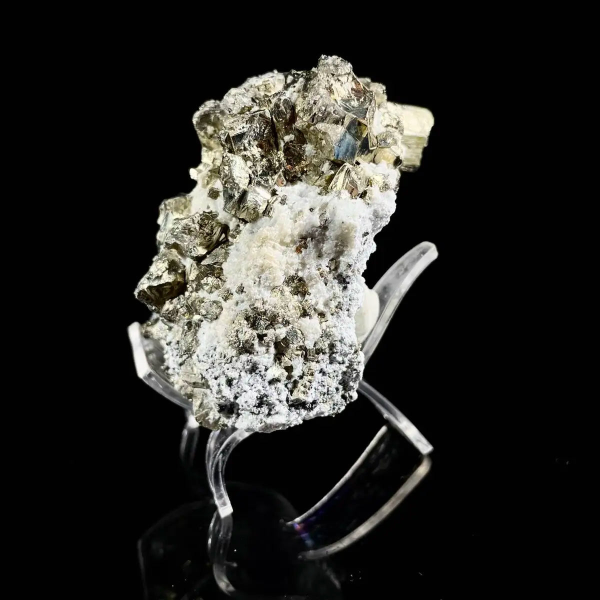 Natural Peruvian Chalcopyrite Mineral Specimen | 680 g | 10.5*9*5 cm | Sulfide Minerals | Peru