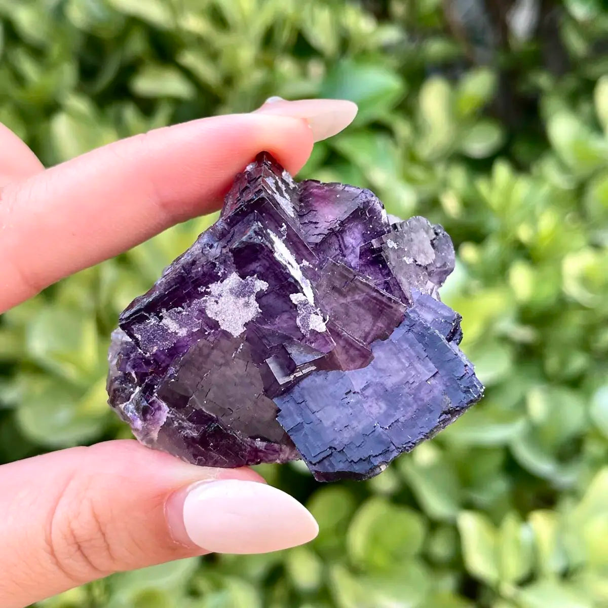 Xinjiang Matrix Fluorite Specimen | Xinjiang, China | 70g | 5.5*4.5*3 cm | Fluorite on Matrix | Collector Mineral Sample