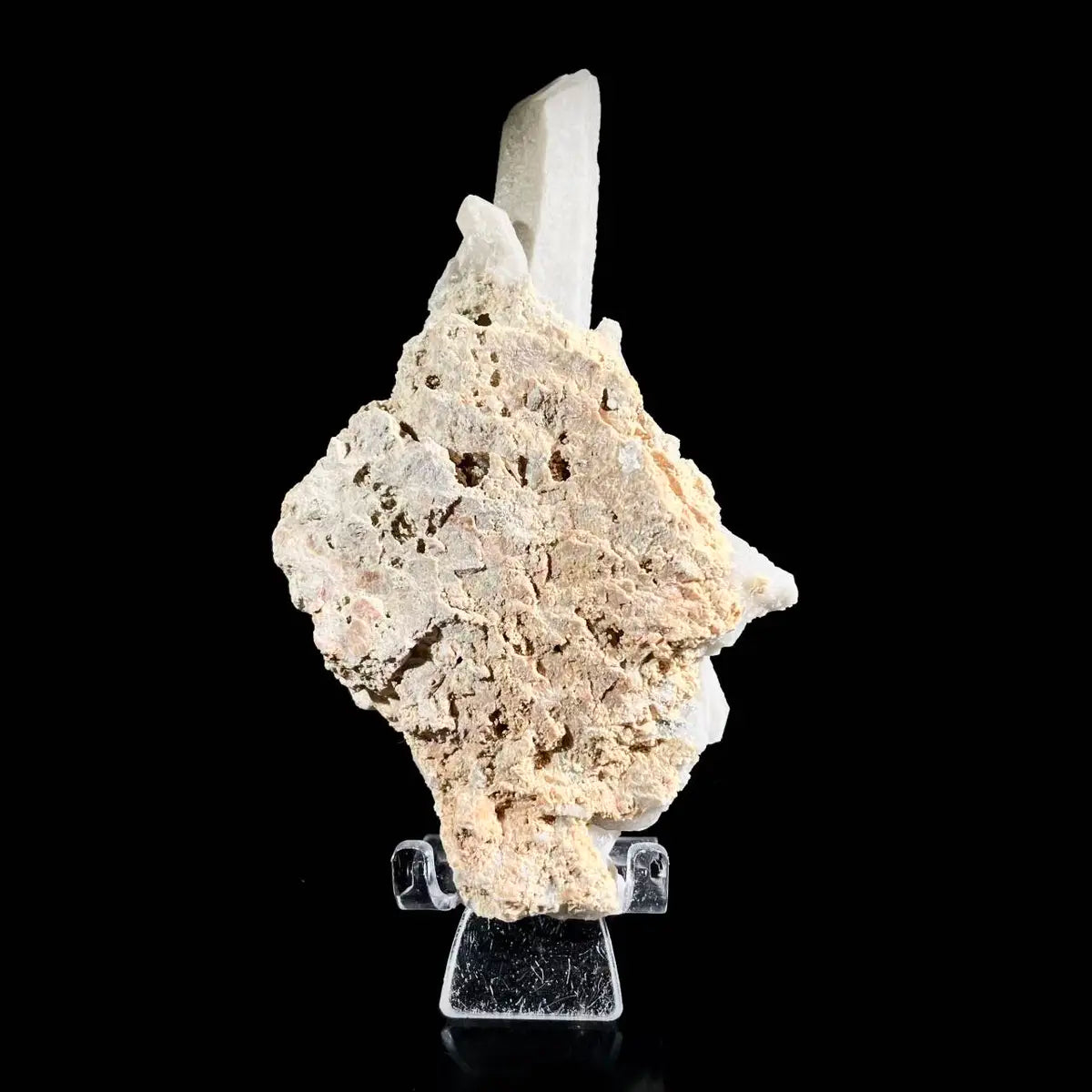 Natural Inner Mongolia Candle Quartz Crystal Cluster on Matrix | Rare Quartz Mineral Specimen | Mineral Collection | 290 g | 15*8.5*4 cm
