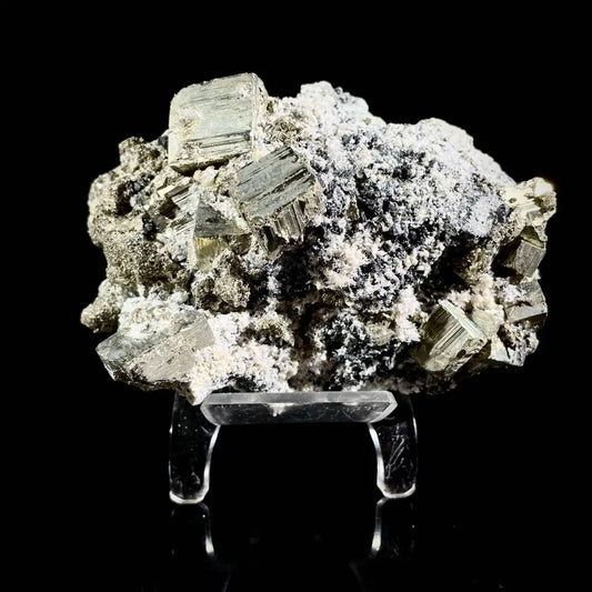 Natural Peruvian Chalcopyrite Mineral Specimen | 590 g | 10.5*7*6 cm | Sulfide Minerals | Peru