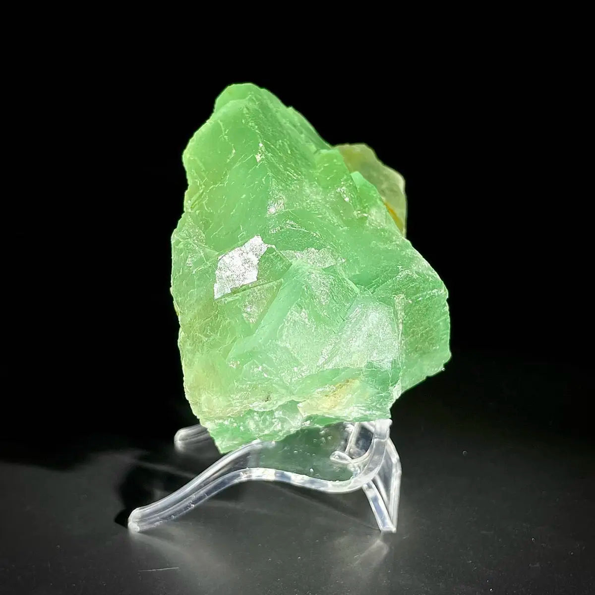 Natural Green Fluorite Crystal Specimen | Hunan, China | 380g | 10*7*5cm