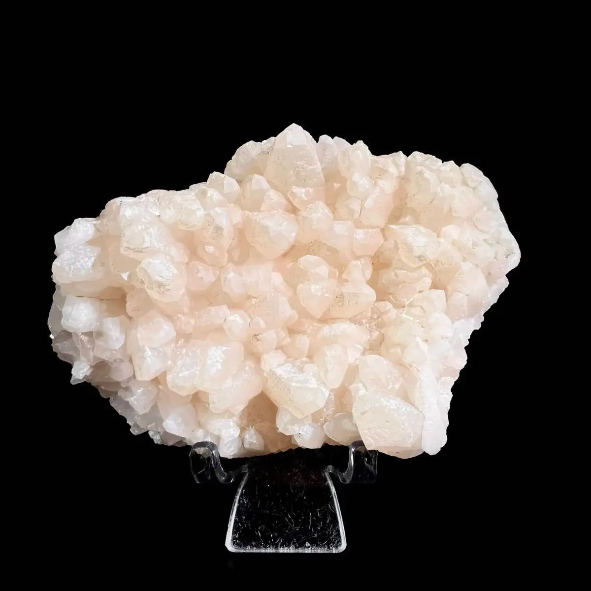 Natural Pink Calcite  Cluster on Matrix | Rare Carbonate Mineral Specimen | Mineral Collection | 430 g | 12*8*4 cm