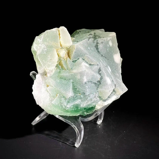 Natural Green Fluorite Crystal Specimen | Hunan, China | 280g | 9*6*3cm