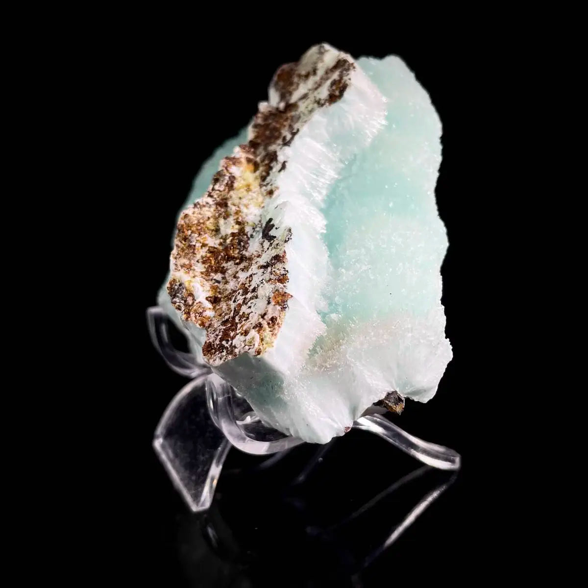 Natural Blue Aragonite Specimen-Guizhou,China- 260 g- 10*7*3.5 cm