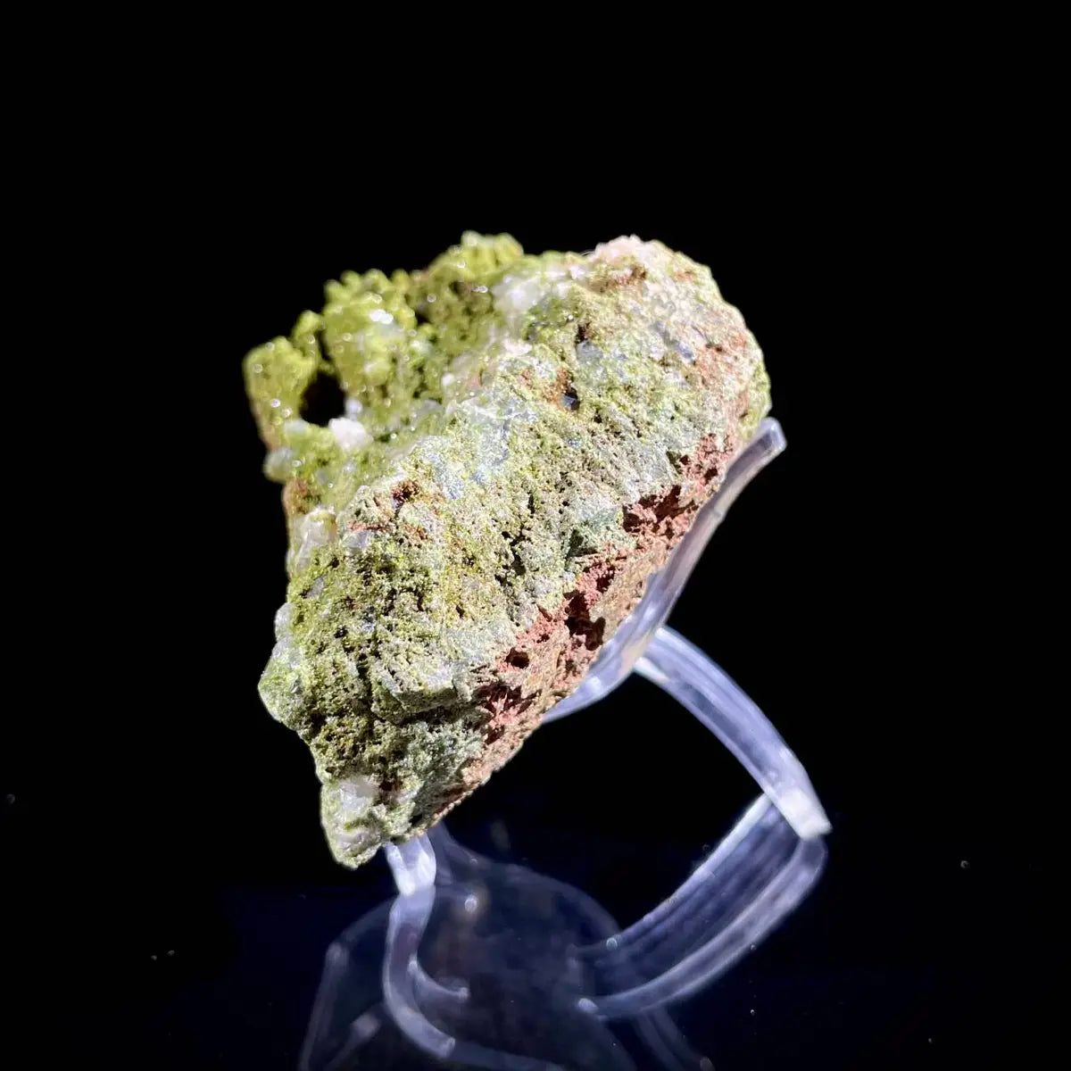 Natural Turkish Epidote with Quartz Specimen | Turkey | 210 g | 10*5*4 cm