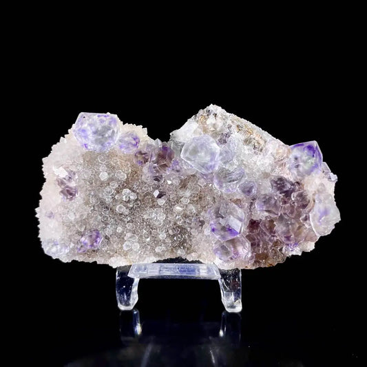 Tanzanite Fluorite from Fujian, China | Natural Mineral Specimen Display Piece | 60 g | 7*3.5*1.5 cm