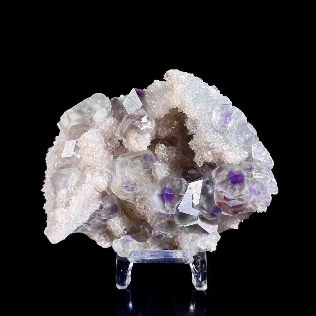 Tanzanite Fluorite from Fujian, China | Natural Mineral Specimen Display Piece | 140 g | 7*6*3.5 cm