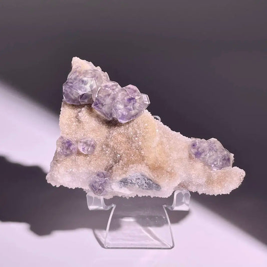 Tanzanite Fluorite from Fujian, China | Natural Mineral Specimen Display Piece | 290 g | 12.5*7*4 cm