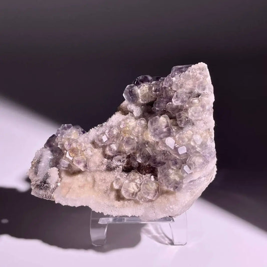 Tanzanite Fluorite from Fujian, China | Natural Mineral Specimen Display Piece | 290 g | 12.5*7*4 cm