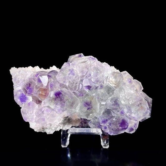 Tanzanite Fluorite from Fujian, China | Natural Mineral Specimen Display Piece | 160 g | 9*5*3.5 cm