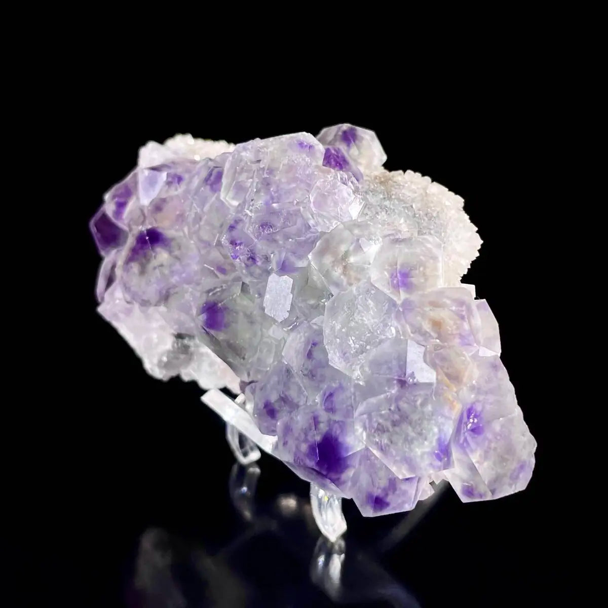 Tanzanite Fluorite from Fujian, China | Natural Mineral Specimen Display Piece | 160 g | 9*5*3.5 cm