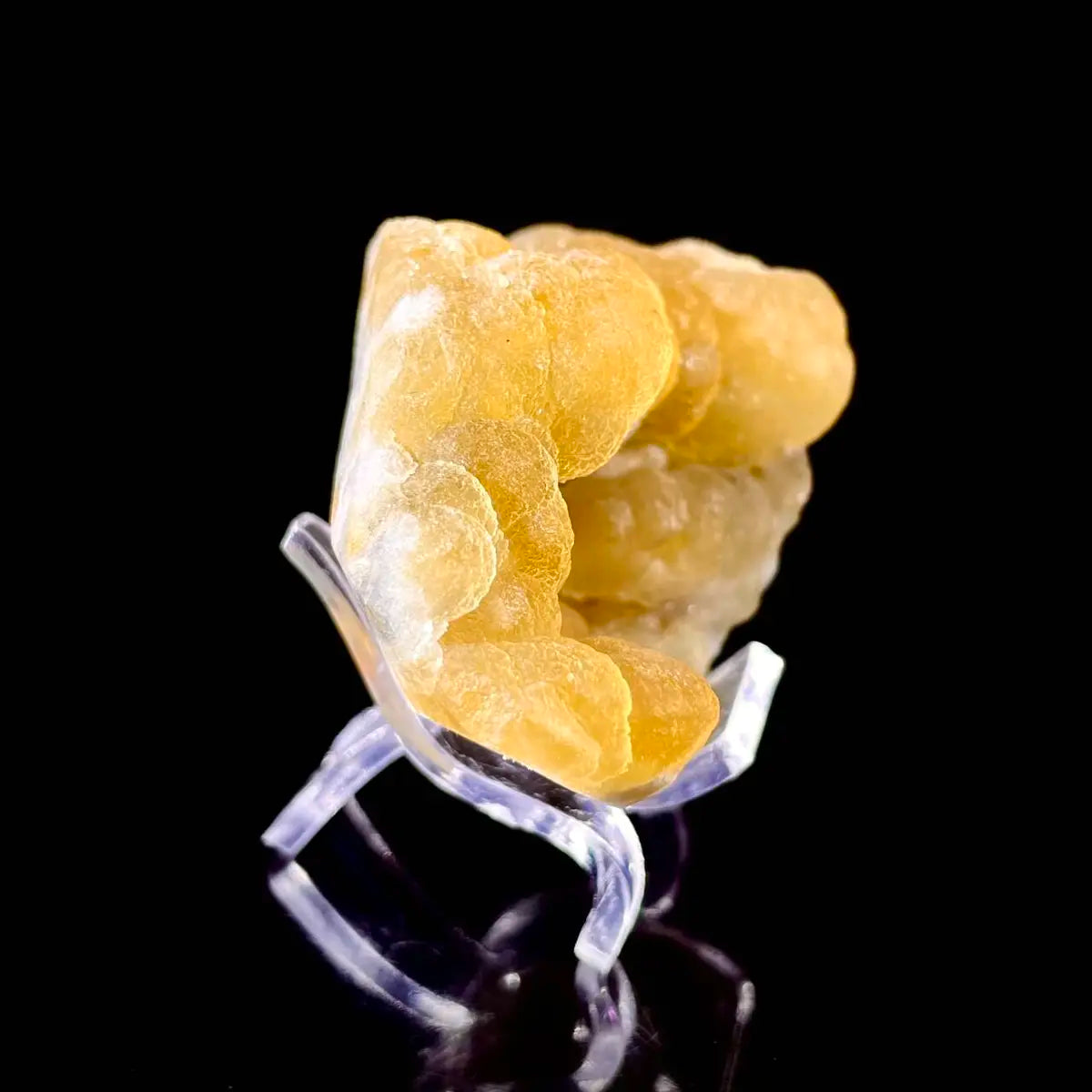 Henan Yellow Fluorite  | Natural Golden Fluorite Mineral Specimen | 96 g | 7.5*4.5*3.5 cm