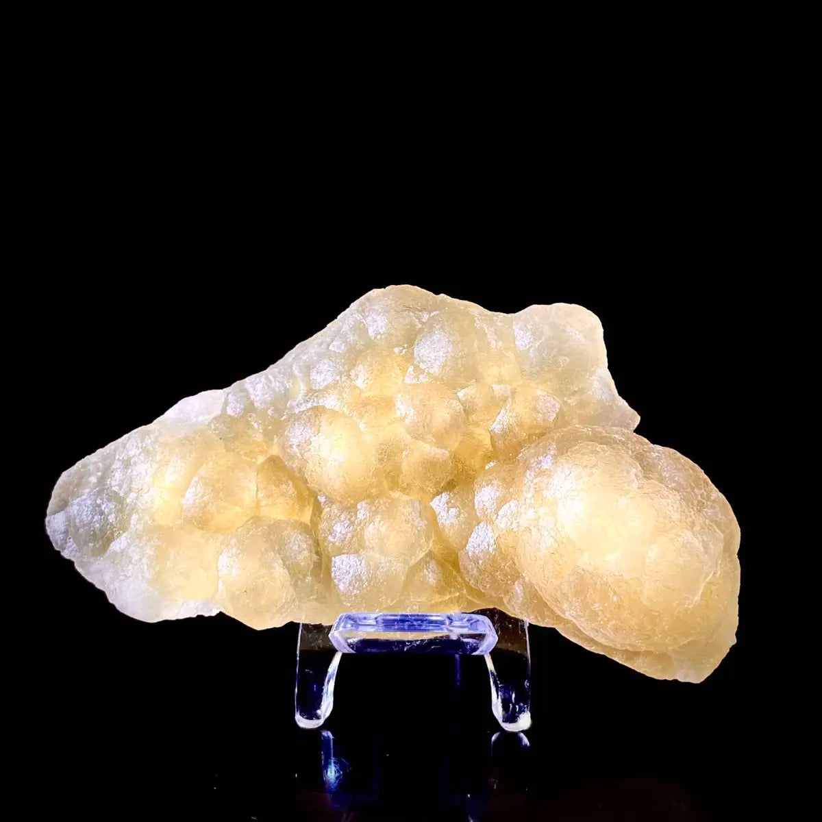 Henan Yellow Fluorite  | Natural Golden Fluorite Mineral Specimen | 120 g | 9*4.5*3 cm