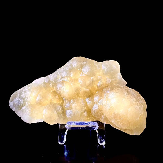 A908-Henan Yellow Fluorite  | Natural Golden Fluorite Mineral Specimen | 120 g | 9*4.5*3 cm