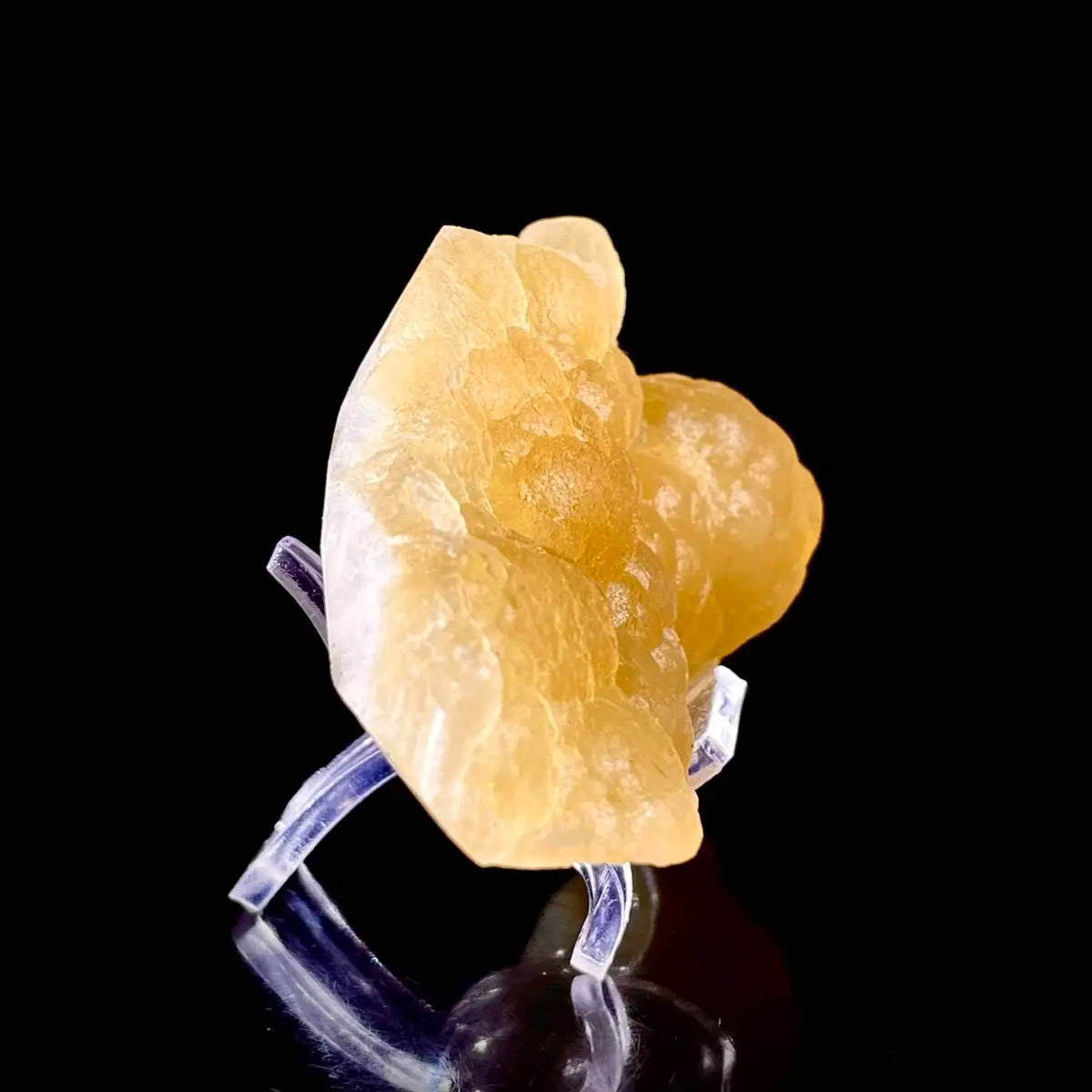 Henan Yellow Fluorite  | Natural Golden Fluorite Mineral Specimen | 120 g | 9*4.5*3 cm