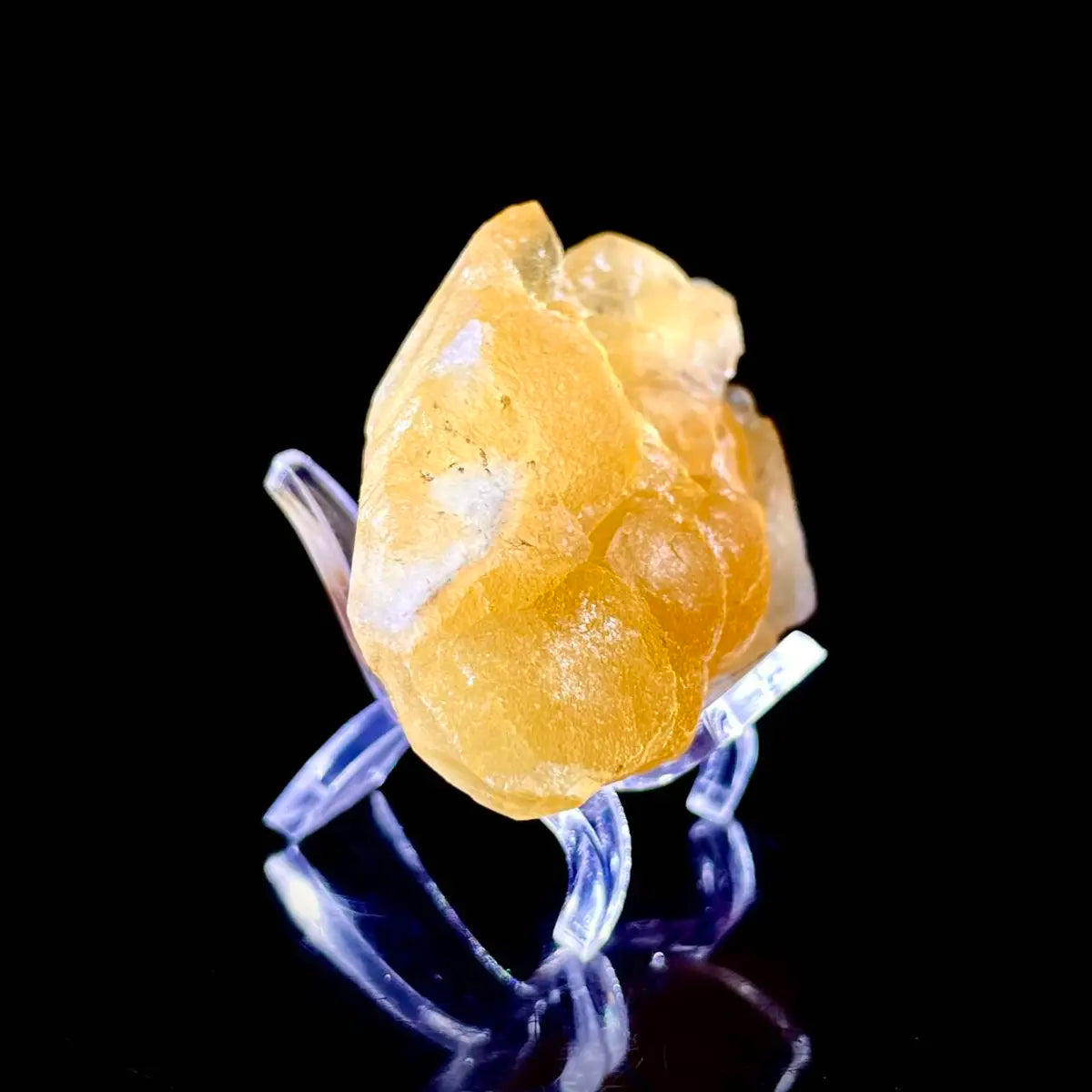 Henan Yellow Fluorite  | Natural Golden Fluorite Mineral Specimen | 63 g | 6*3.5*2 cm