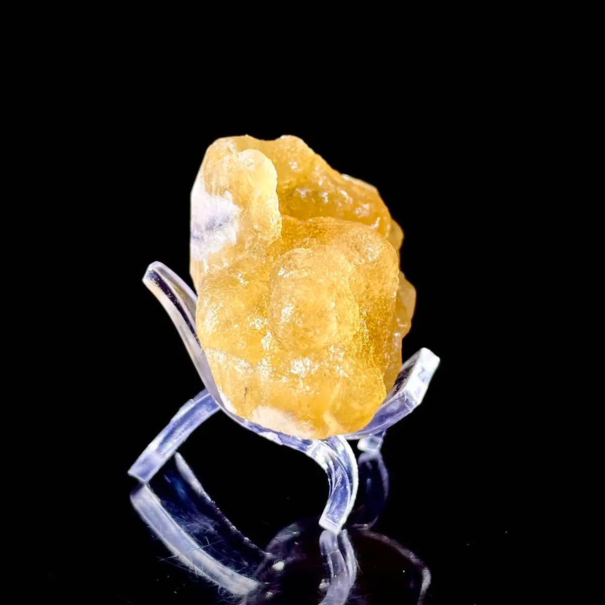 Henan Yellow Fluorite  | Natural Golden Fluorite Mineral Specimen | 66 g | 6*3.5*2 cm