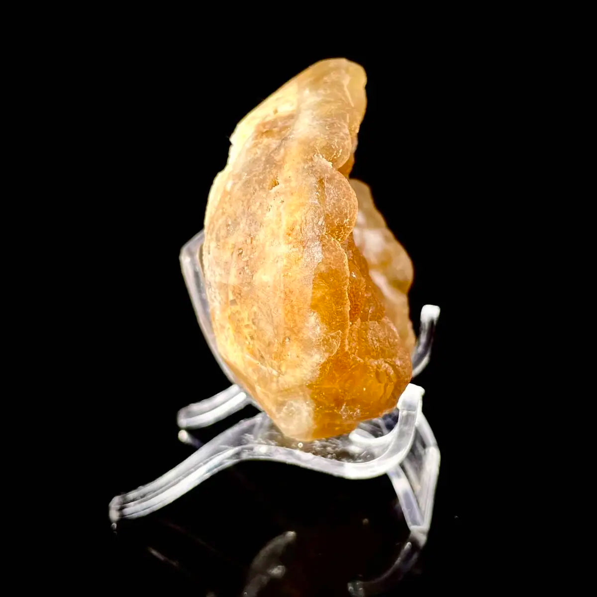 Henan Yellow Fluorite  | Natural Golden Fluorite Mineral Specimen | 160 g | 8*6*3 cm