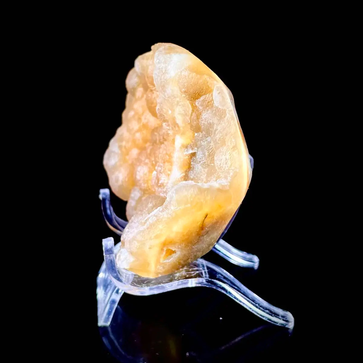 Henan Yellow Fluorite  | Natural Golden Fluorite Mineral Specimen | 160 g | 8*6*3 cm