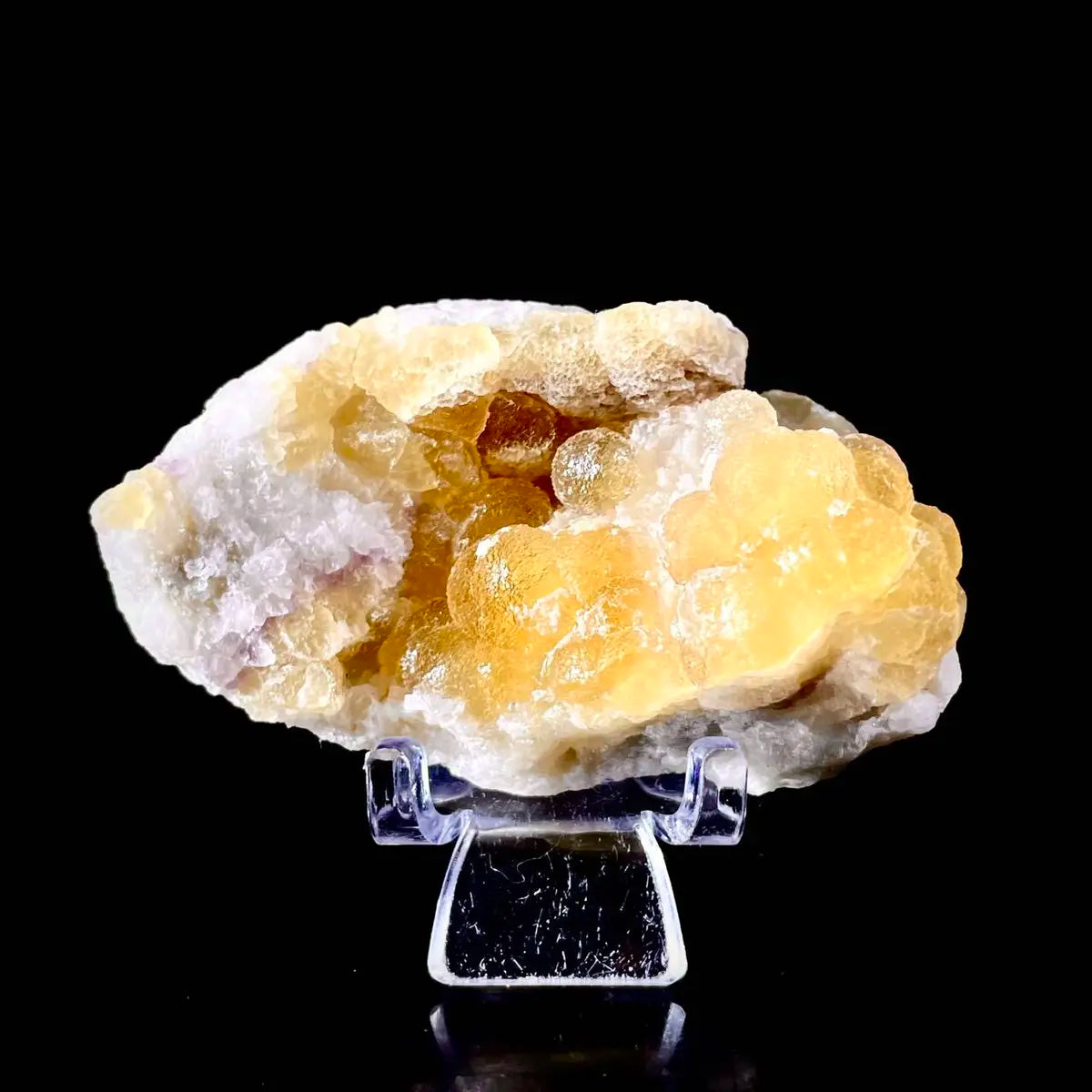 Henan Yellow Fluorite  | Natural Golden Fluorite Mineral Specimen | 85 g | 7.5*4.5*3 cm
