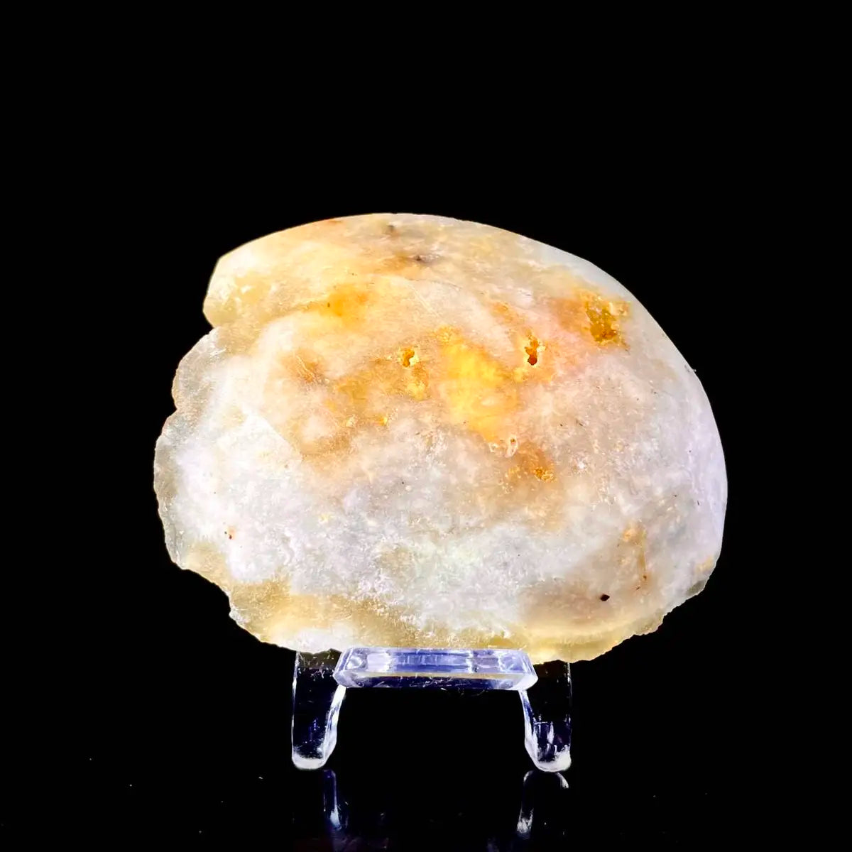 Henan Yellow Fluorite  | Natural Golden Fluorite Mineral Specimen | 90 g | 6.5*5*2 cm