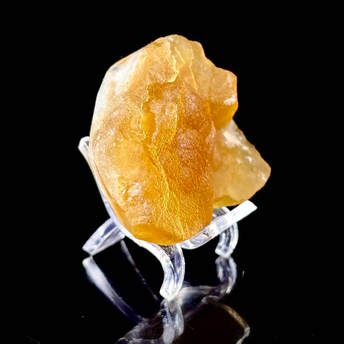 Henan Yellow Fluorite  | Natural Golden Fluorite Mineral Specimen | 76 g | 5.5*4*2 cm