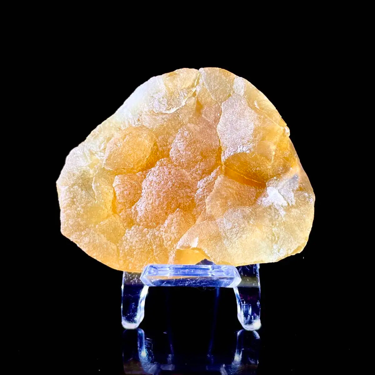 Henan Yellow Fluorite  | Natural Golden Fluorite Mineral Specimen | 76 g | 5.5*4*2 cm