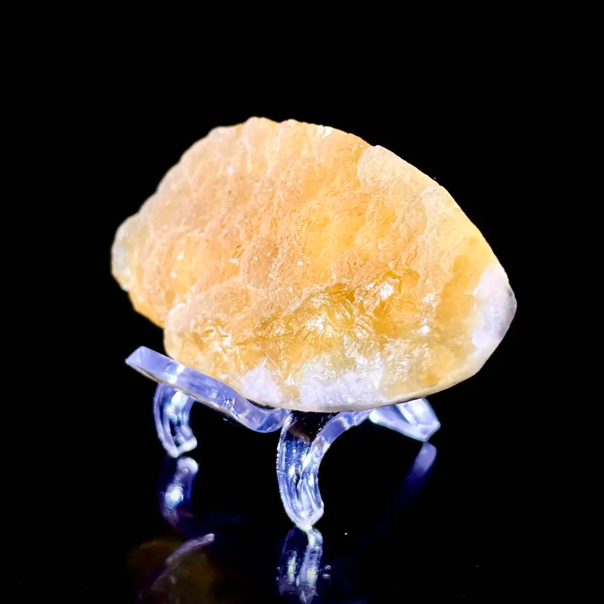 Henan Yellow Fluorite  | Natural Golden Fluorite Mineral Specimen | 58 g | 6.5*3*1.5 cm