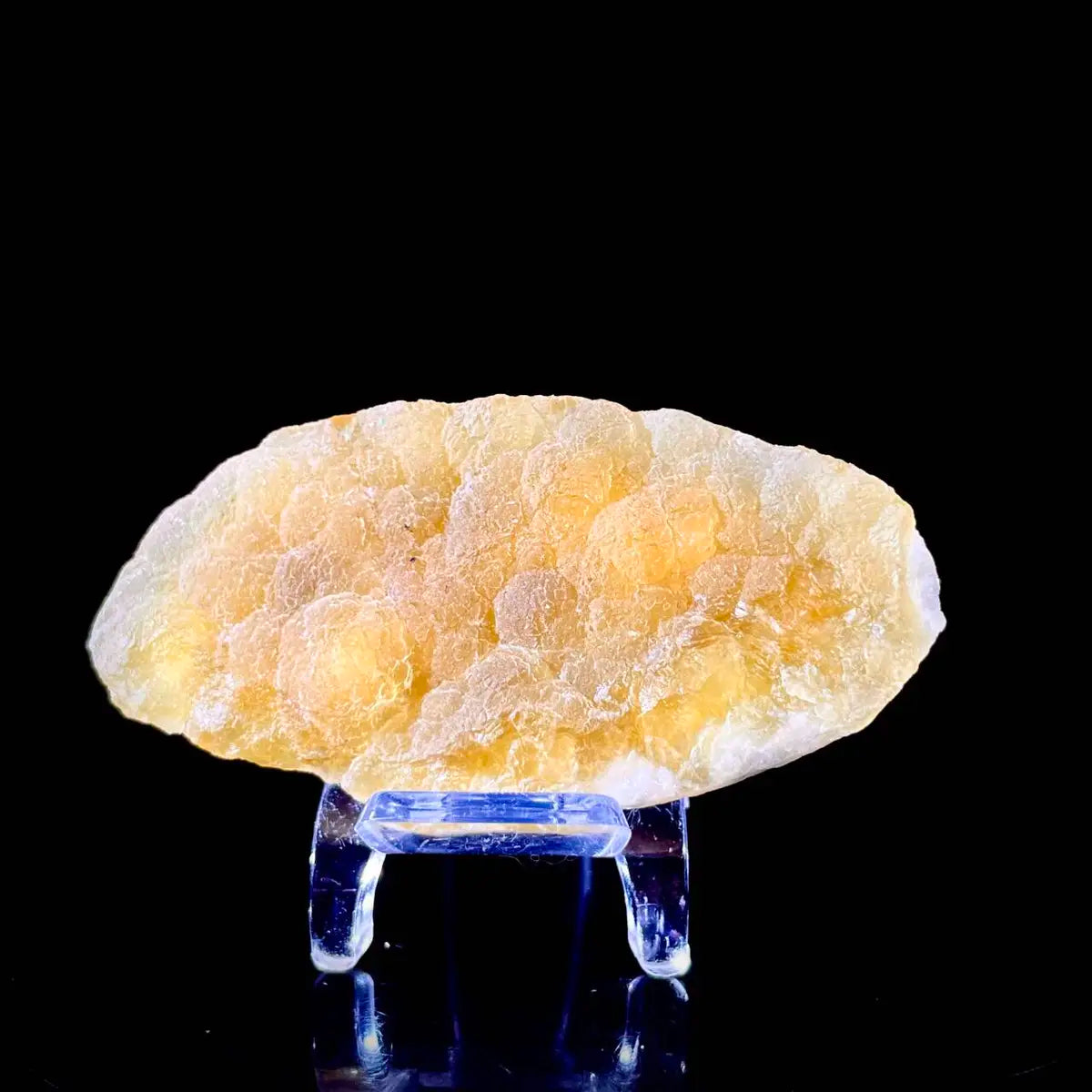Henan Yellow Fluorite  | Natural Golden Fluorite Mineral Specimen | 58 g | 6.5*3*1.5 cm