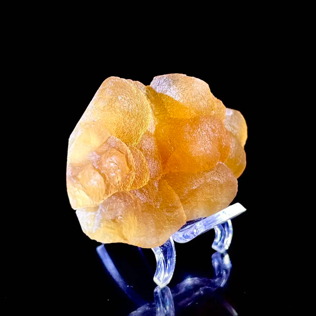 Henan Yellow Fluorite  | Natural Golden Fluorite Mineral Specimen | 74 g | 6.5*4*2 cm