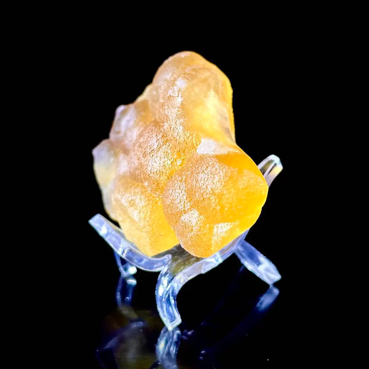 Henan Yellow Fluorite  | Natural Golden Fluorite Mineral Specimen | 74 g | 6.5*4*2 cm